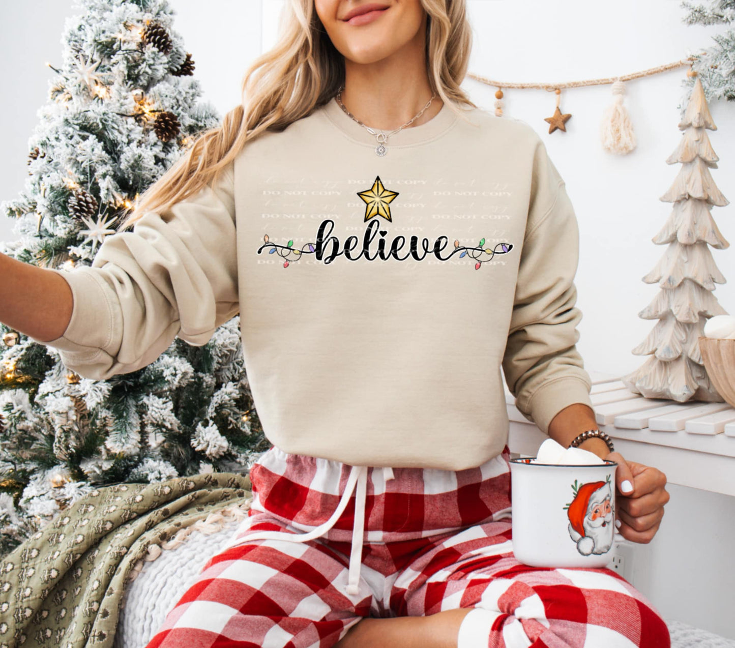 Believe - DTF TRANSFER (MG Xmas fundraiser)