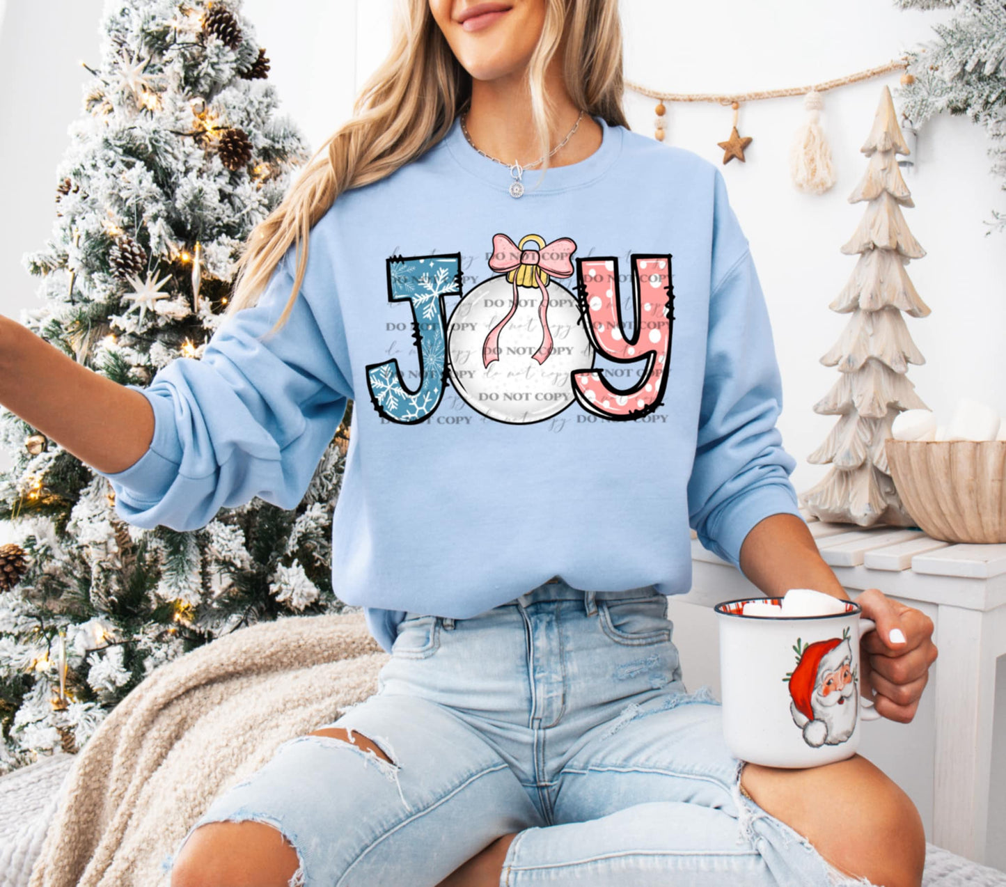 Joy - DTF TRANSFER (MG Xmas fundraiser)