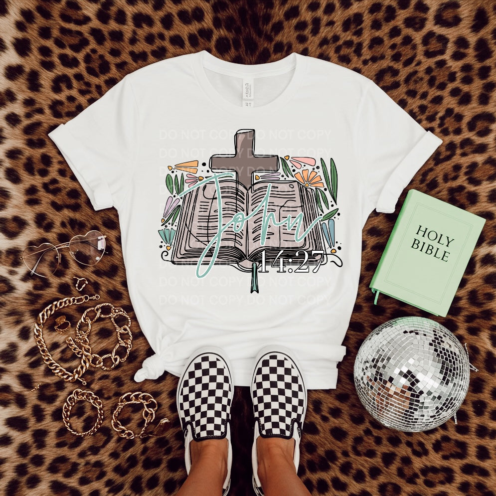 John 14:27 - DTF TRANSFER (SCG MY25)