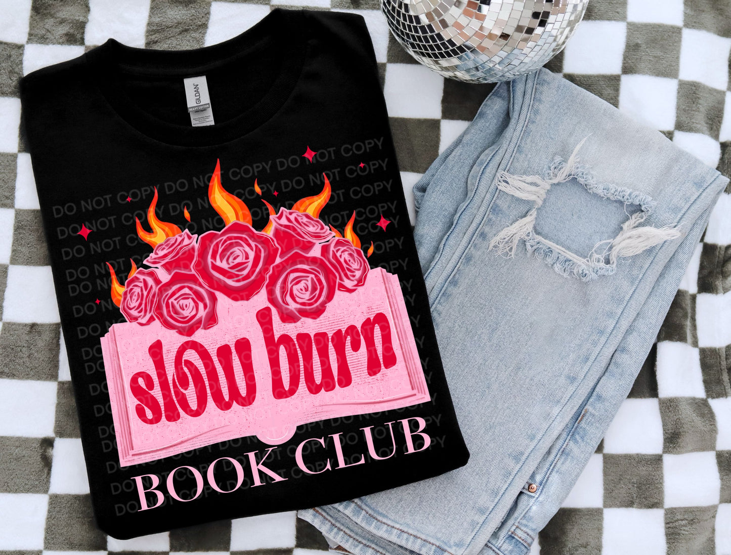 Slow burn book club - DTF TRANSFER (SCG MY25)