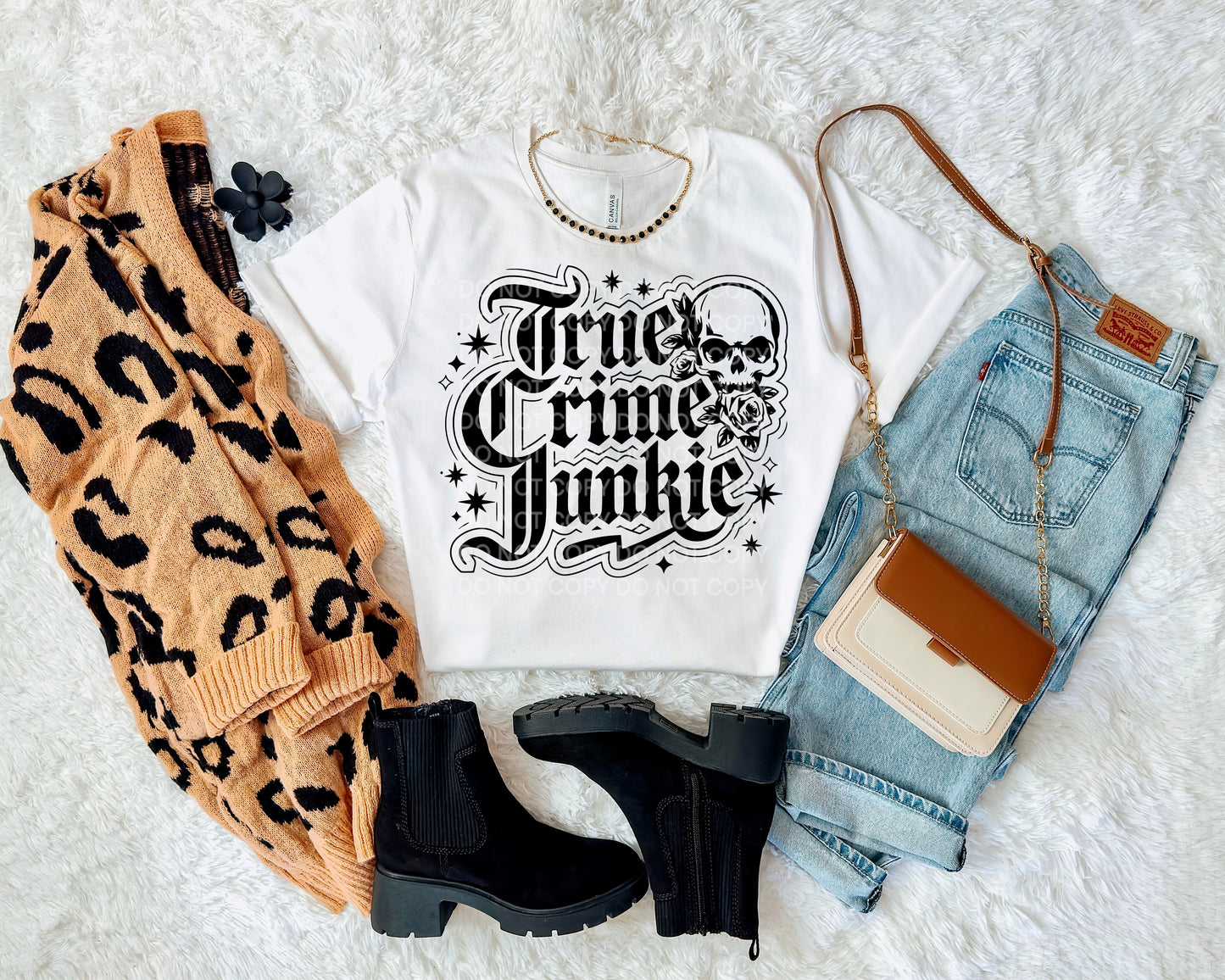 True Crime Junkie - DTF TRANSFER (SCG MY25)