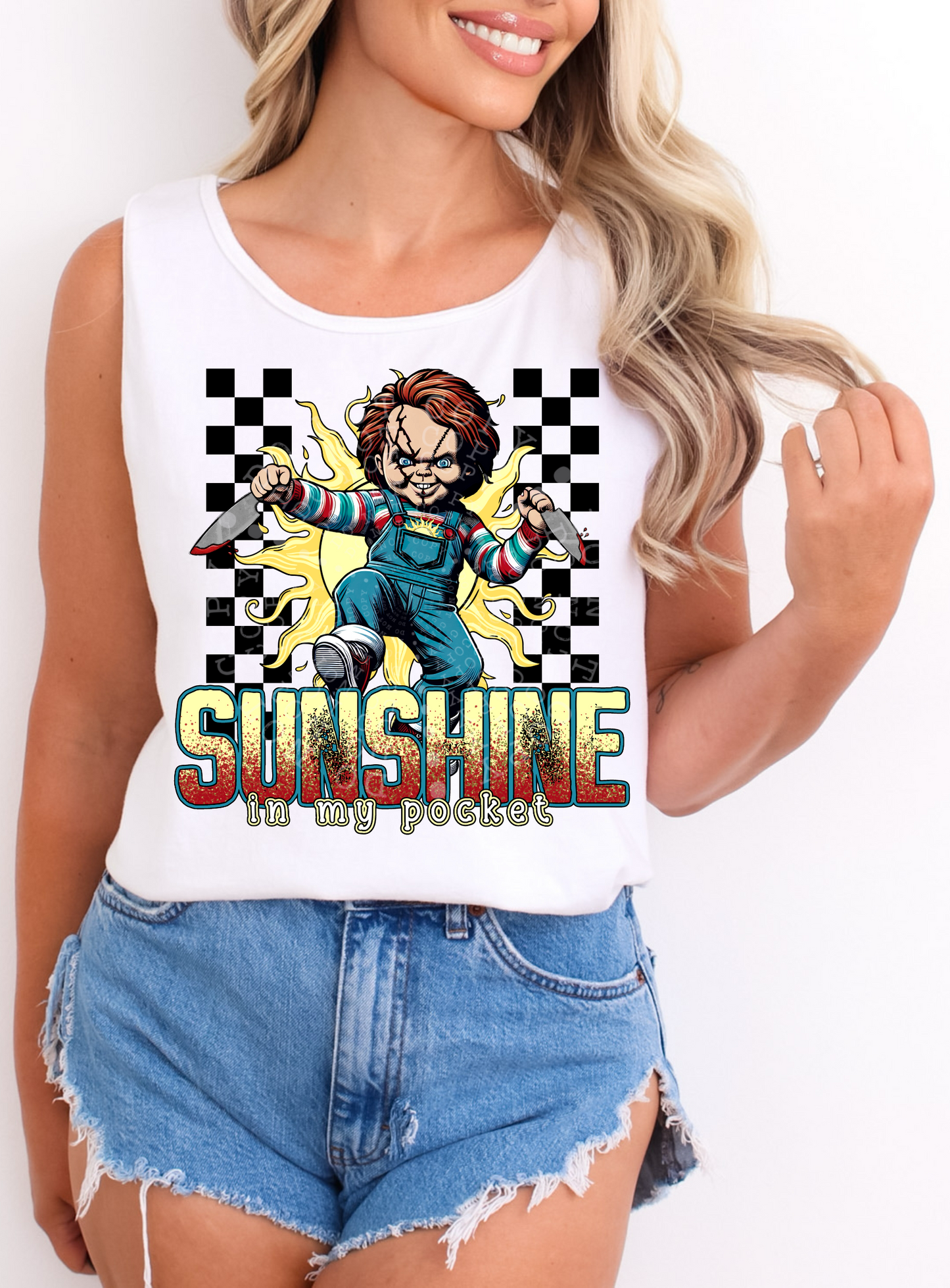 Sunshine in my pocket-DTF TRANSFER (PHDCxCST-Scary Summer)