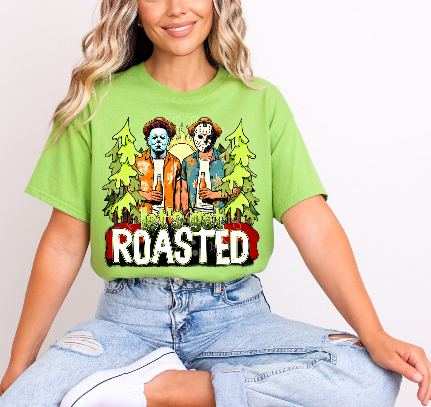 Let's get roasted-DTF TRANSFER (PHDCxCST-Scary Summer)