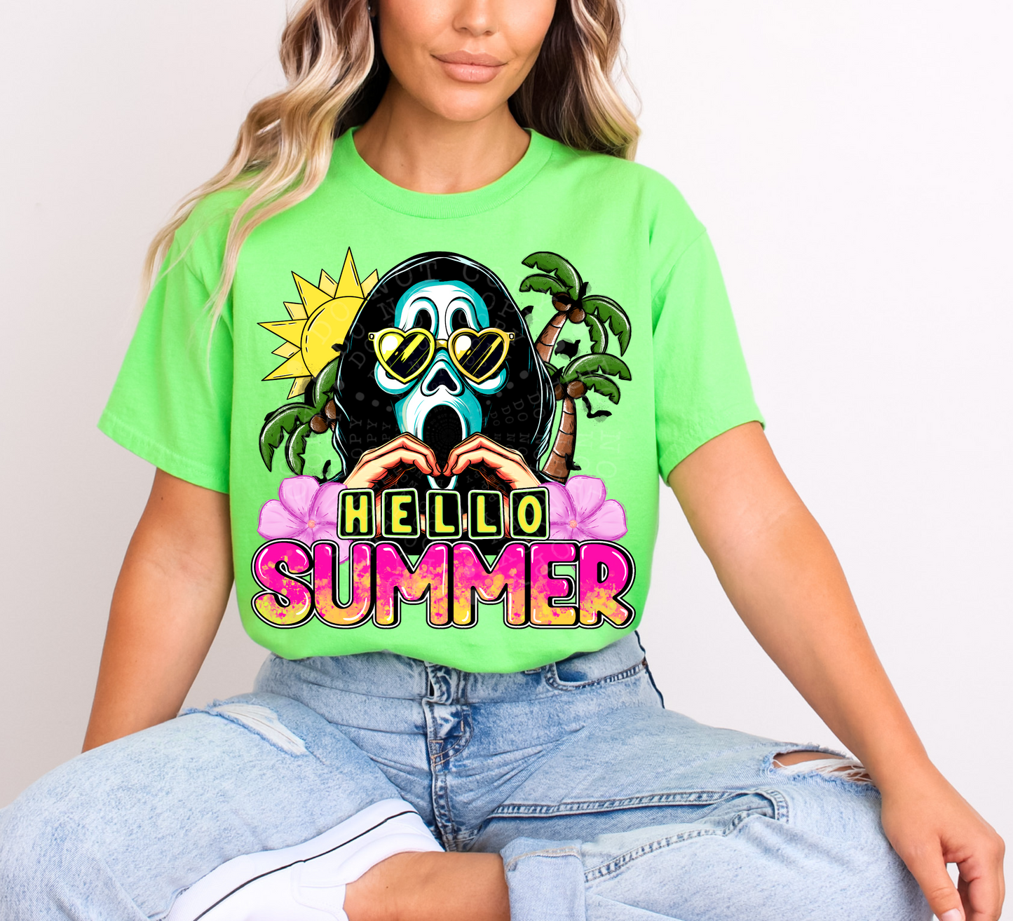 Hello Summer-DTF TRANSFER (PHDCxCST-Scary Summer)