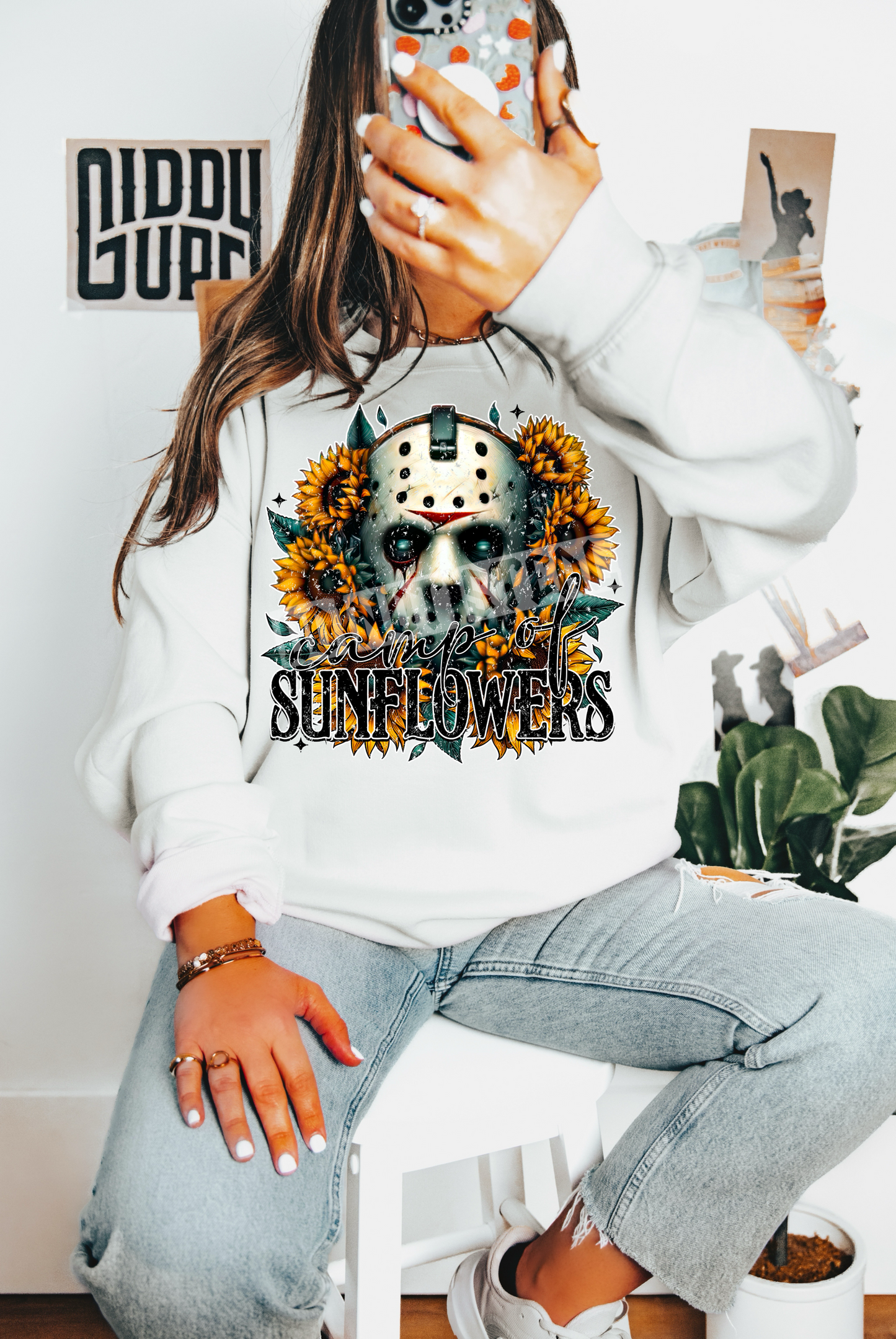 Camp of sunflowers-DTF TRANSFER (LDC F24)