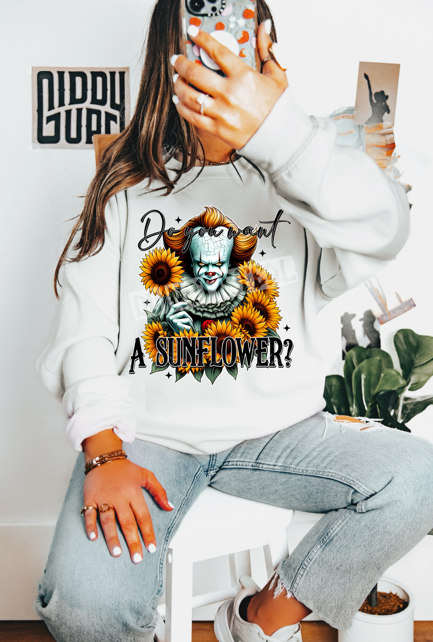 Do you want a sunflower?-DTF TRANSFER (LDC F24)