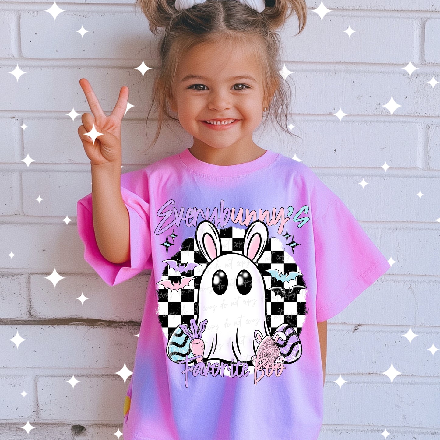 Everybunnys's favorite boo-DTF TRANSFER (VDS F24)