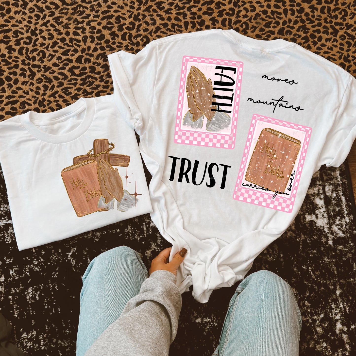 Faith, trust 2-DTF TRANSFER (VDS D24)