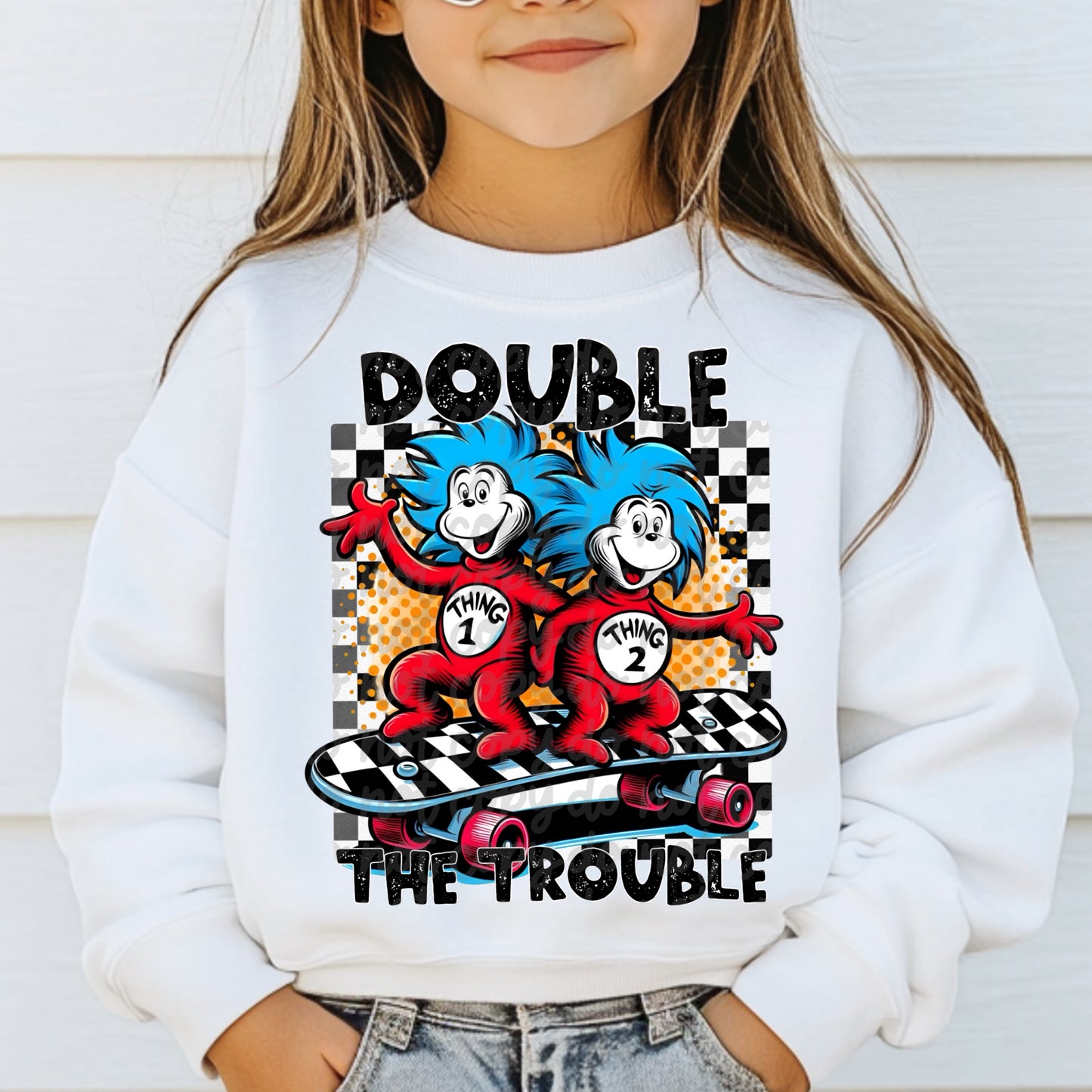 Double the trouble-DTF TRANSFER (VDS D24)