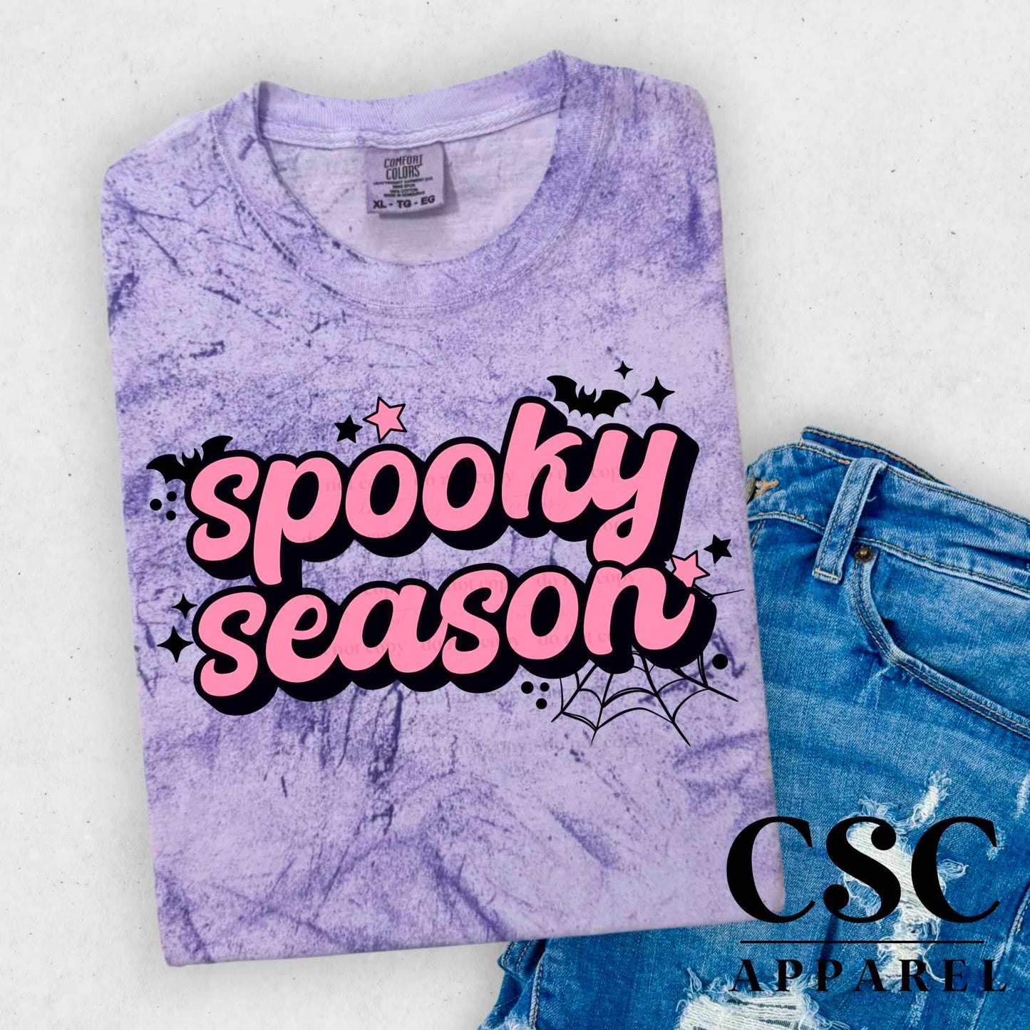 Spooky season pink - DTF TRANSFER (CSC.)