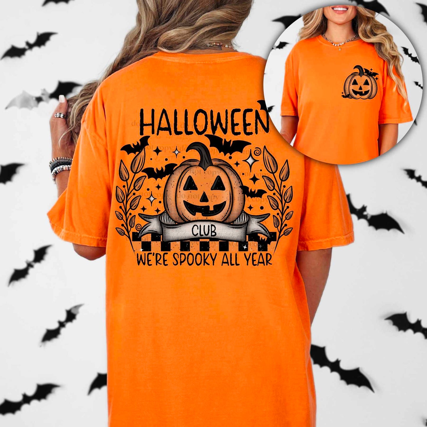 Halloween we are spooky all year (full color) -DTF TRANSFER (CSC)