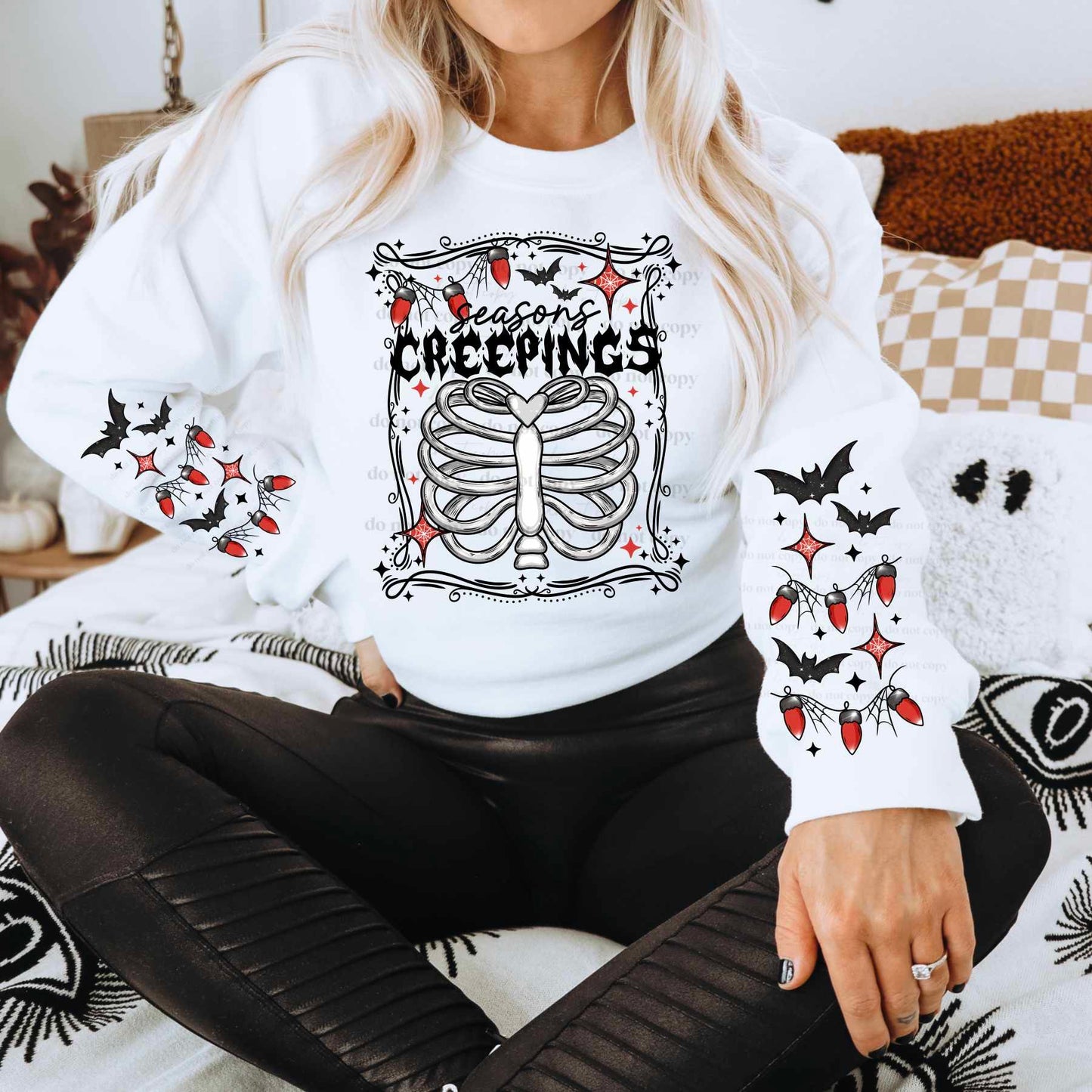 Season Creepings w/ or w/o sleeves - DTF TRANSFER - (CSC)