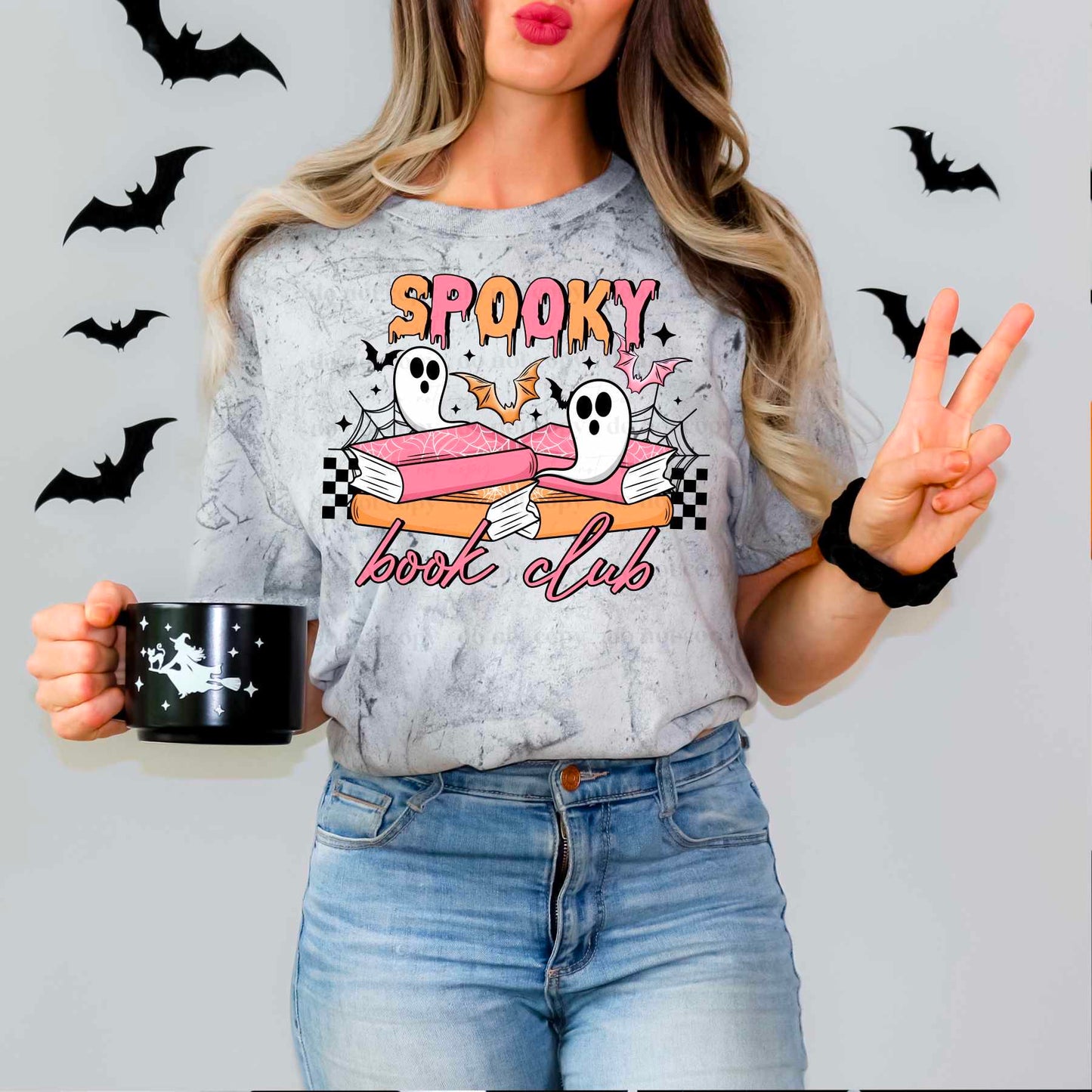 Spooky book club -DTF TRANSFER (CSC)