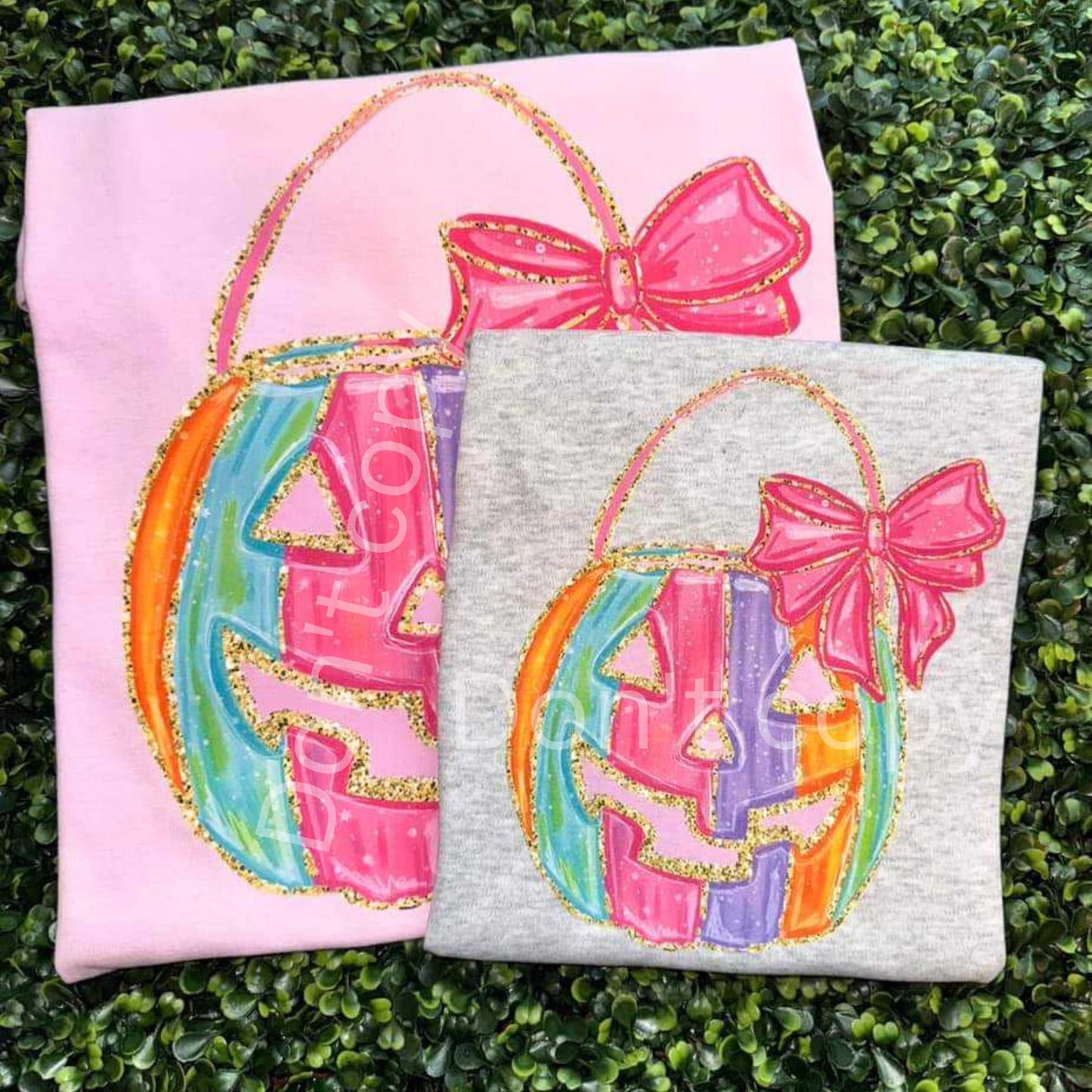 Bow Candy bucket -DTF TRANSFER (PPD)