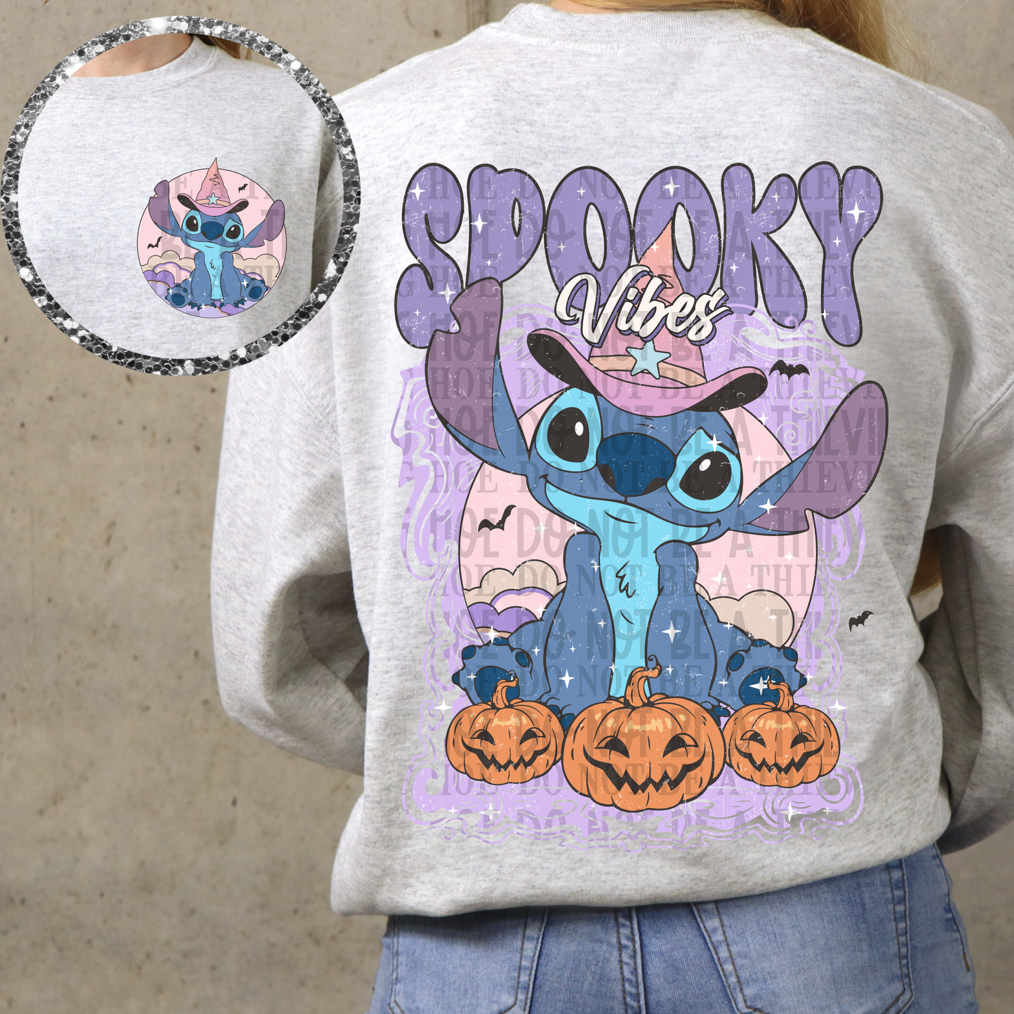 Spooky stitch - DTF TRANSFER