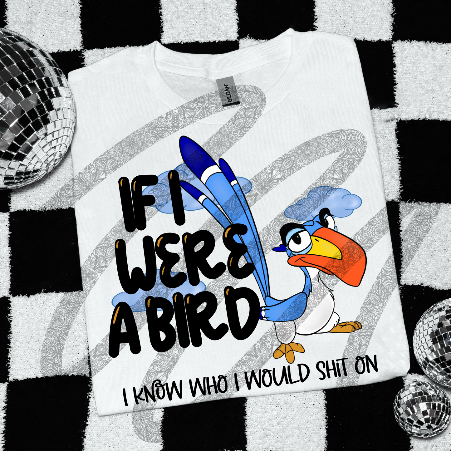 If I were a bird - DTF TRANSFER (Diz Rivals Collab)