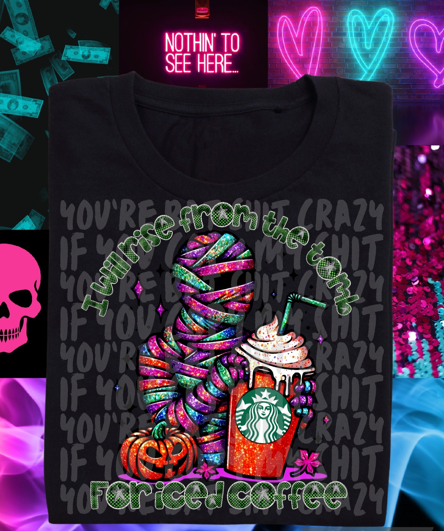 I will rise from the tomb- DTF TRANSFER (Spooky Summer Collab)