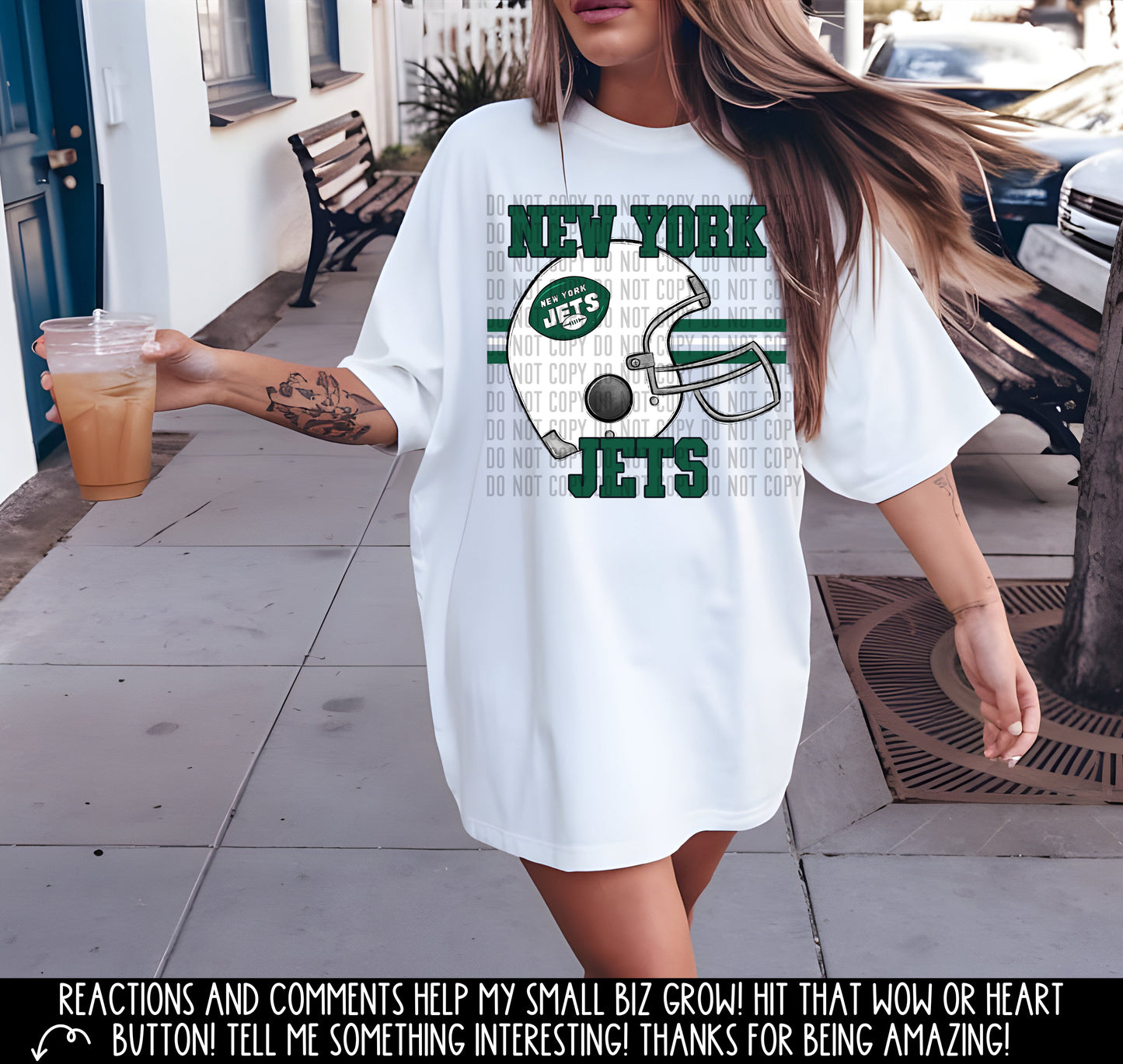 Jets football lines - DTF (CCDD)
