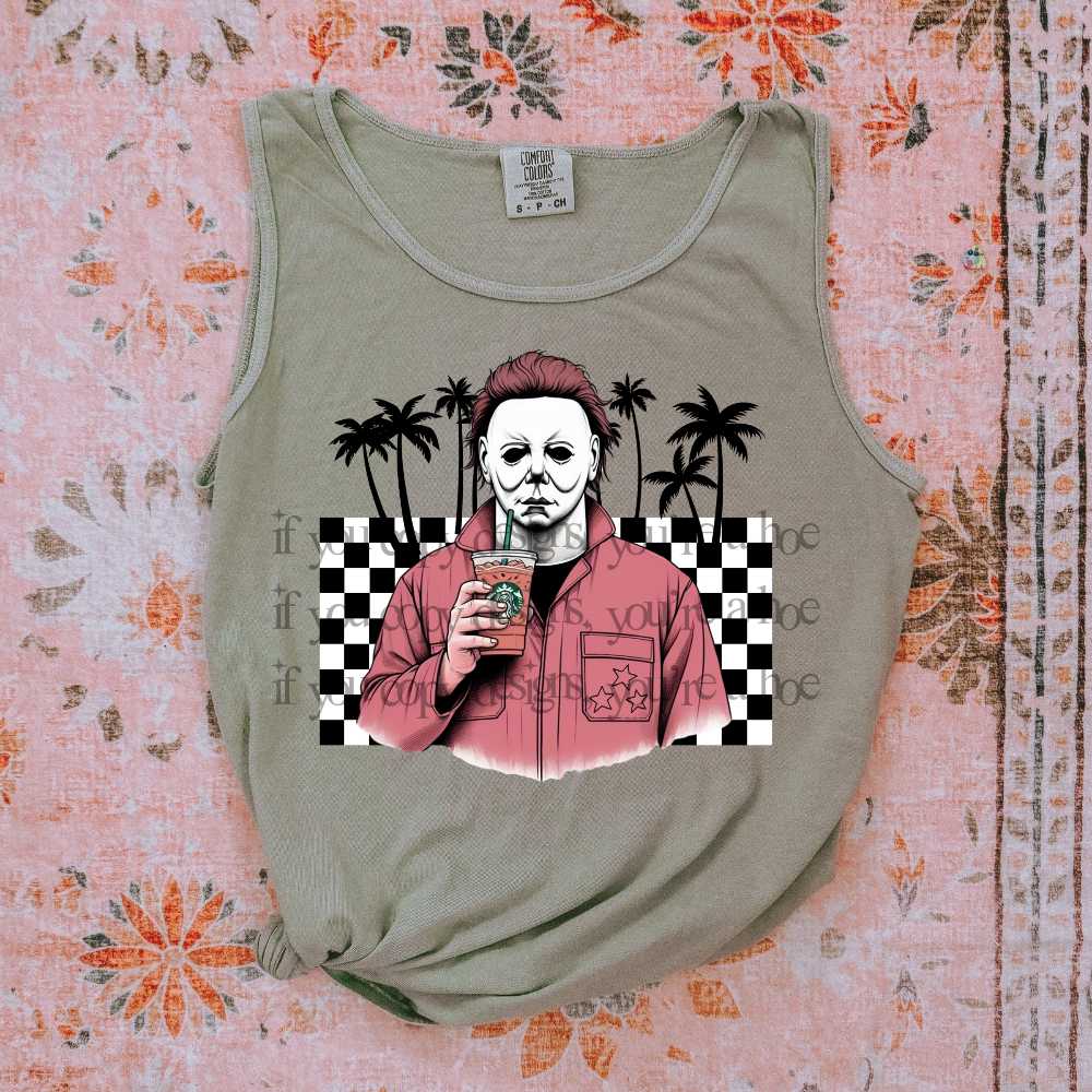 Michael Starbucks - DTF TRANSFER (SAVED)