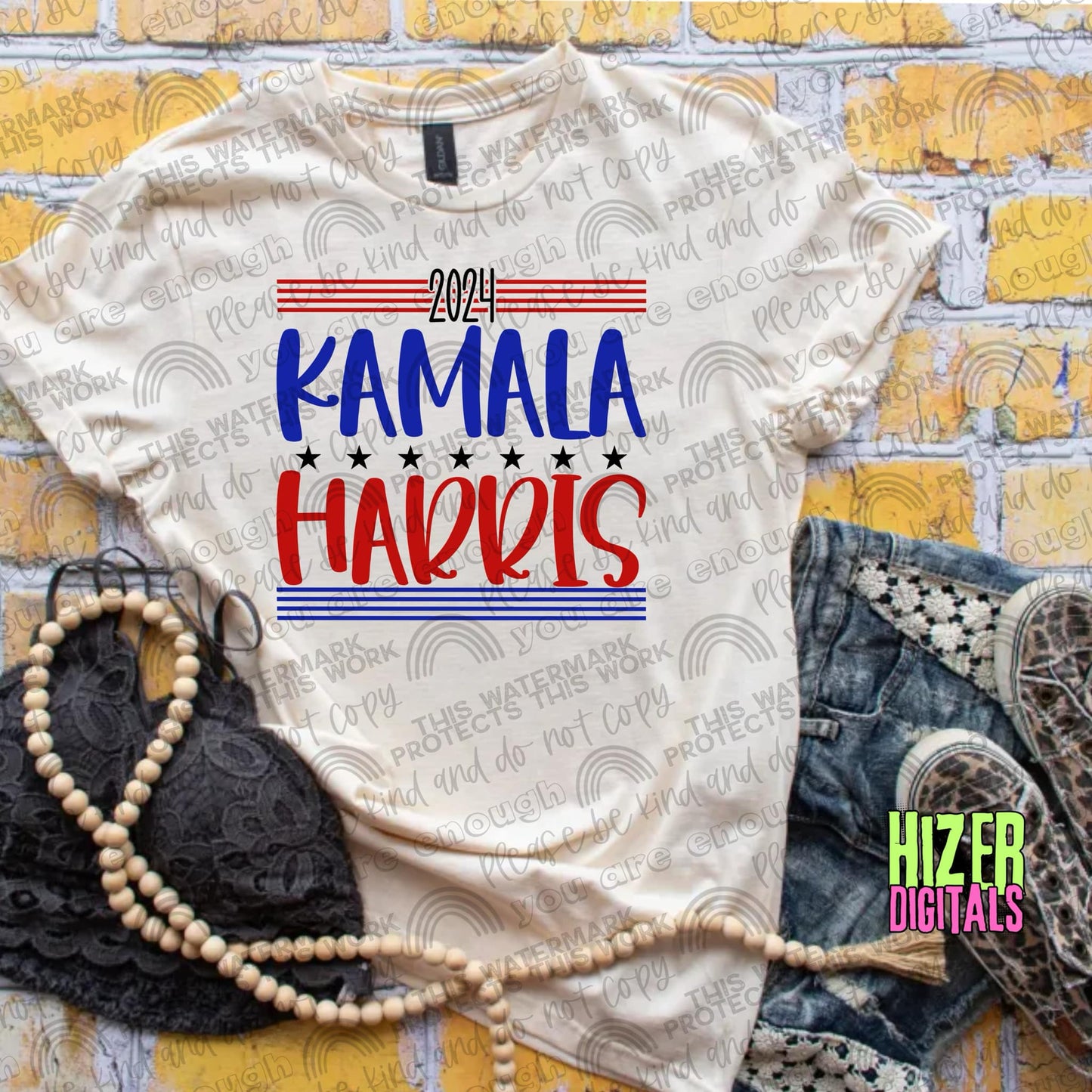 Kamala Harris 2024 - DTF TRANSFER (HD)