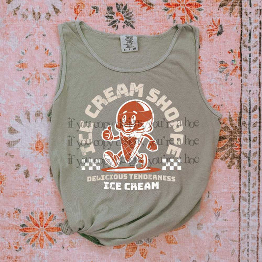 Ice Cream Shoppe - DTF TRANSFER (SAVED)