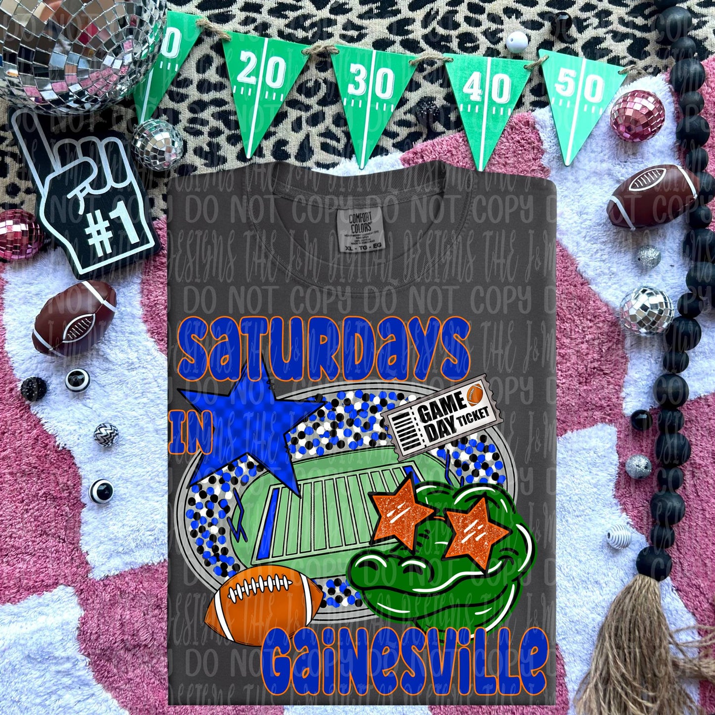 Gators Saturdays in Jacksonville - DTF TRANSFER (JMD)