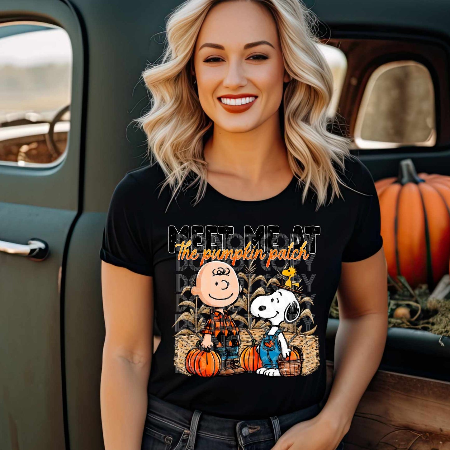 Meet Me At The Pumpkin Patch CB - DTF TRANSFER (TED)