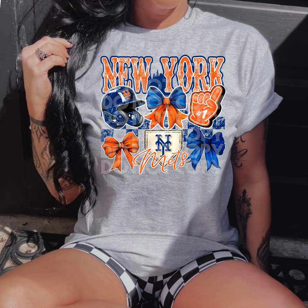 BOWS coquette New York - DTF TRANSFER (RHD)