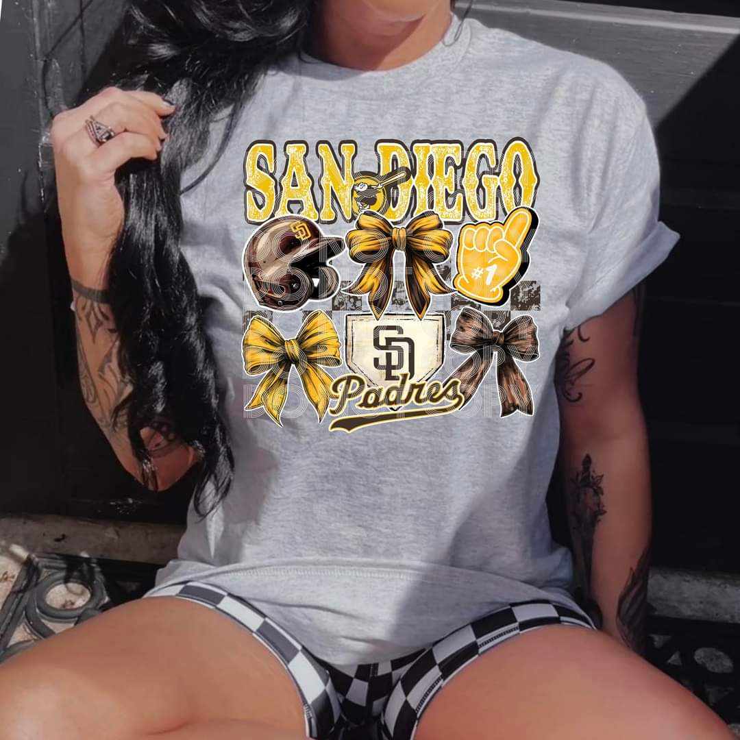 BOWS coquette San Diego - DTF TRANSFER (RHD)