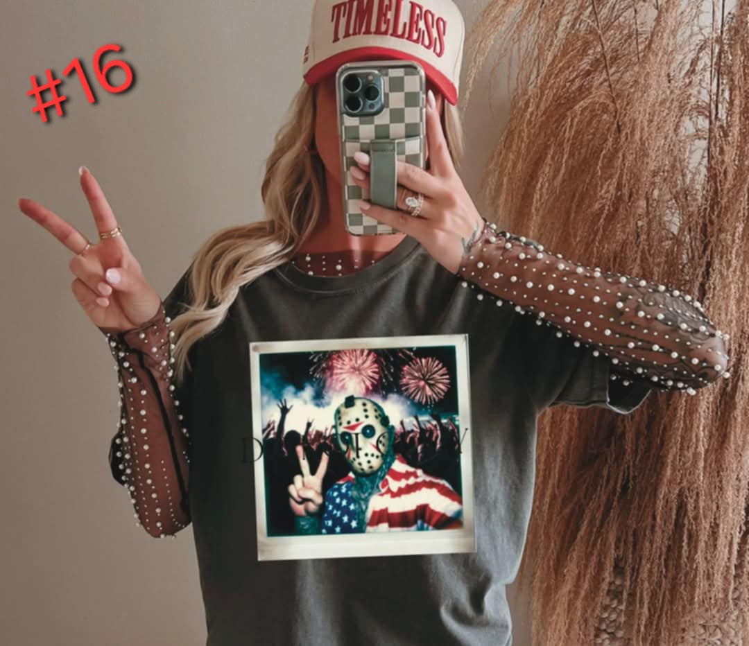 July 4th Party Pics *CHOOSE YOUR OPTION*- DTF TRANSFER (RTD)