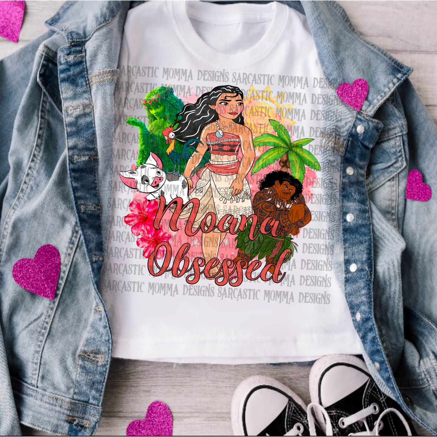 Hawaiian Girl Obsessed-DTF TRANSFER (SMD)