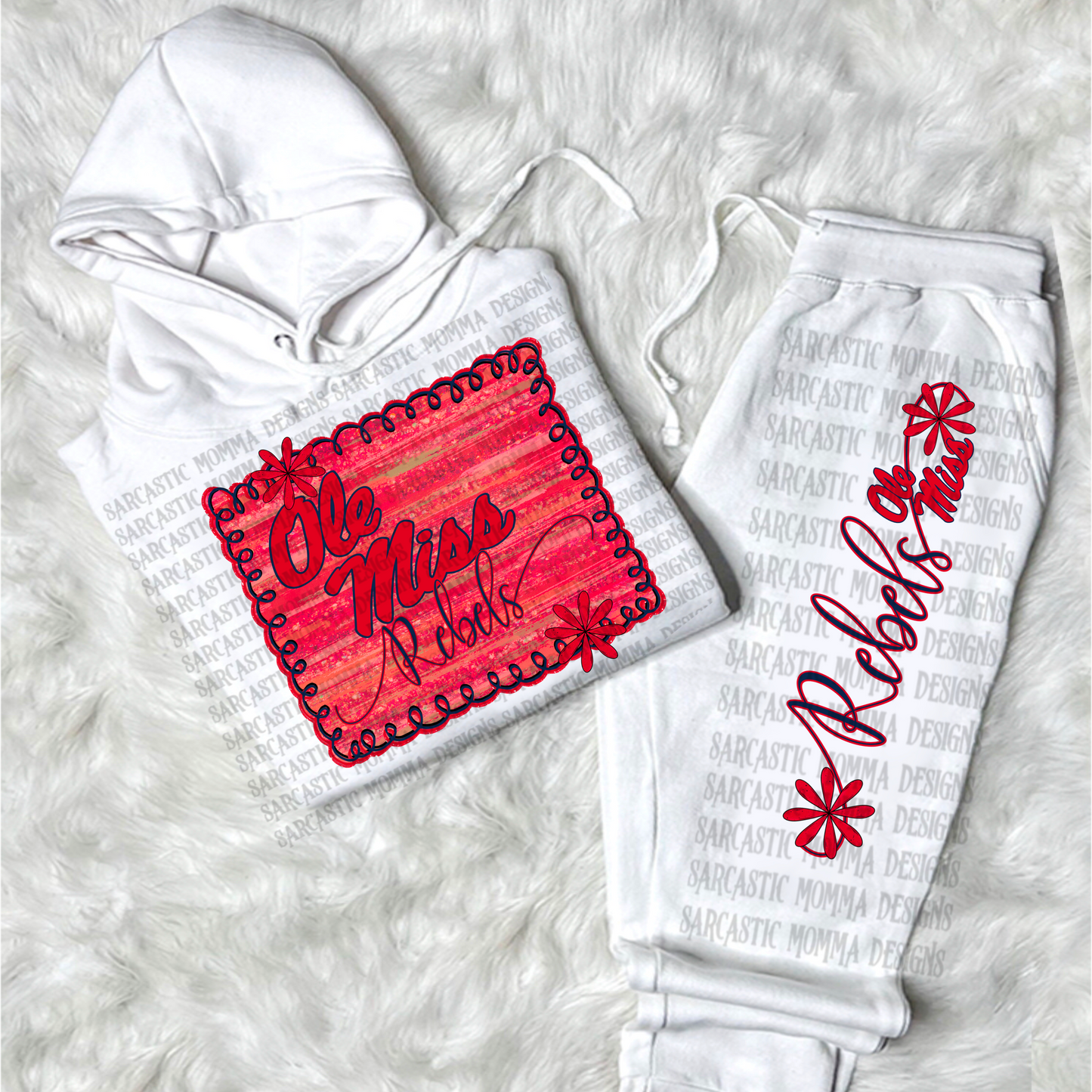 Rebels football framed - DTF TRANSFER (SMD AU25)