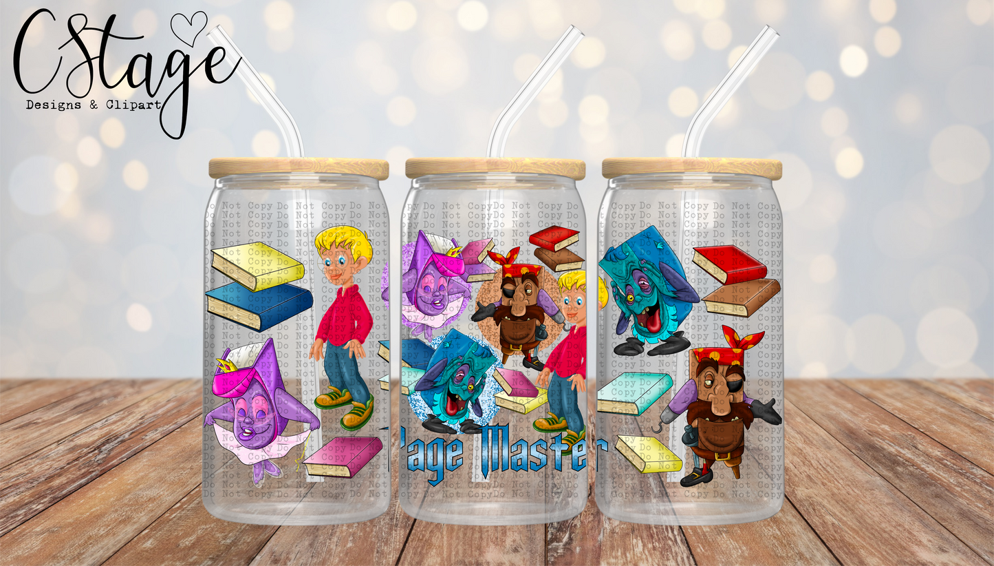 Page - 16oz libbey uv dtf wrap (back in the day Collab)