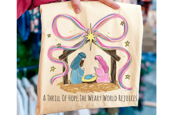 Pastel Nativity (DTF TRANSFER)