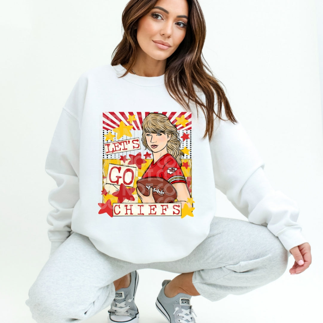 Let's Go Chiefs - DTF TRANSFER (RHD)