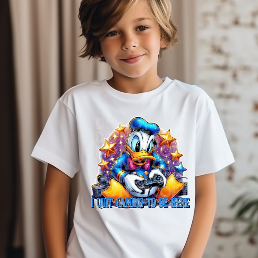 D Duck Gamer - DTF TRANSFER (SSDD)