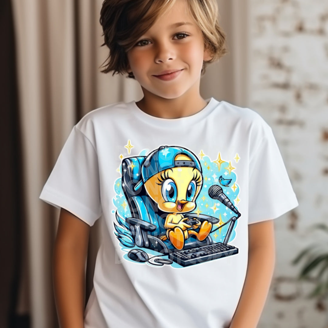 Tweety Gamer - DTF TRANSFER (SSDD)