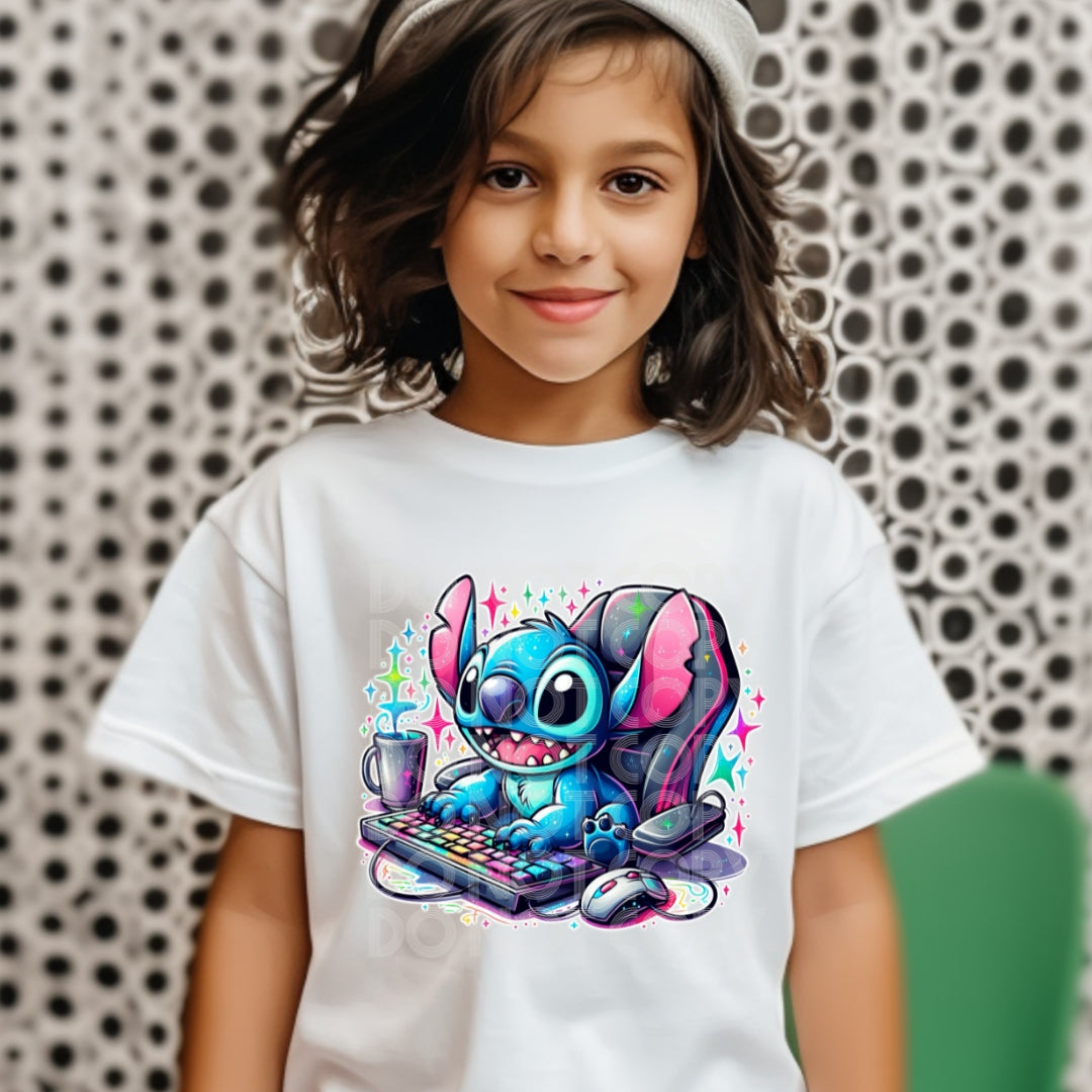 Stitch Gamer - DTF TRANSFER (SSDD)