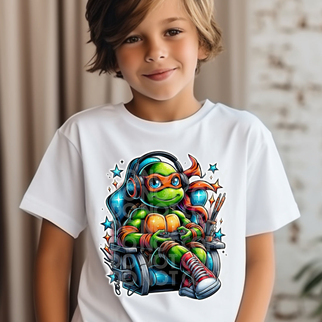 Michaelangelo Gamer - DTF TRANSFER (SSDD)