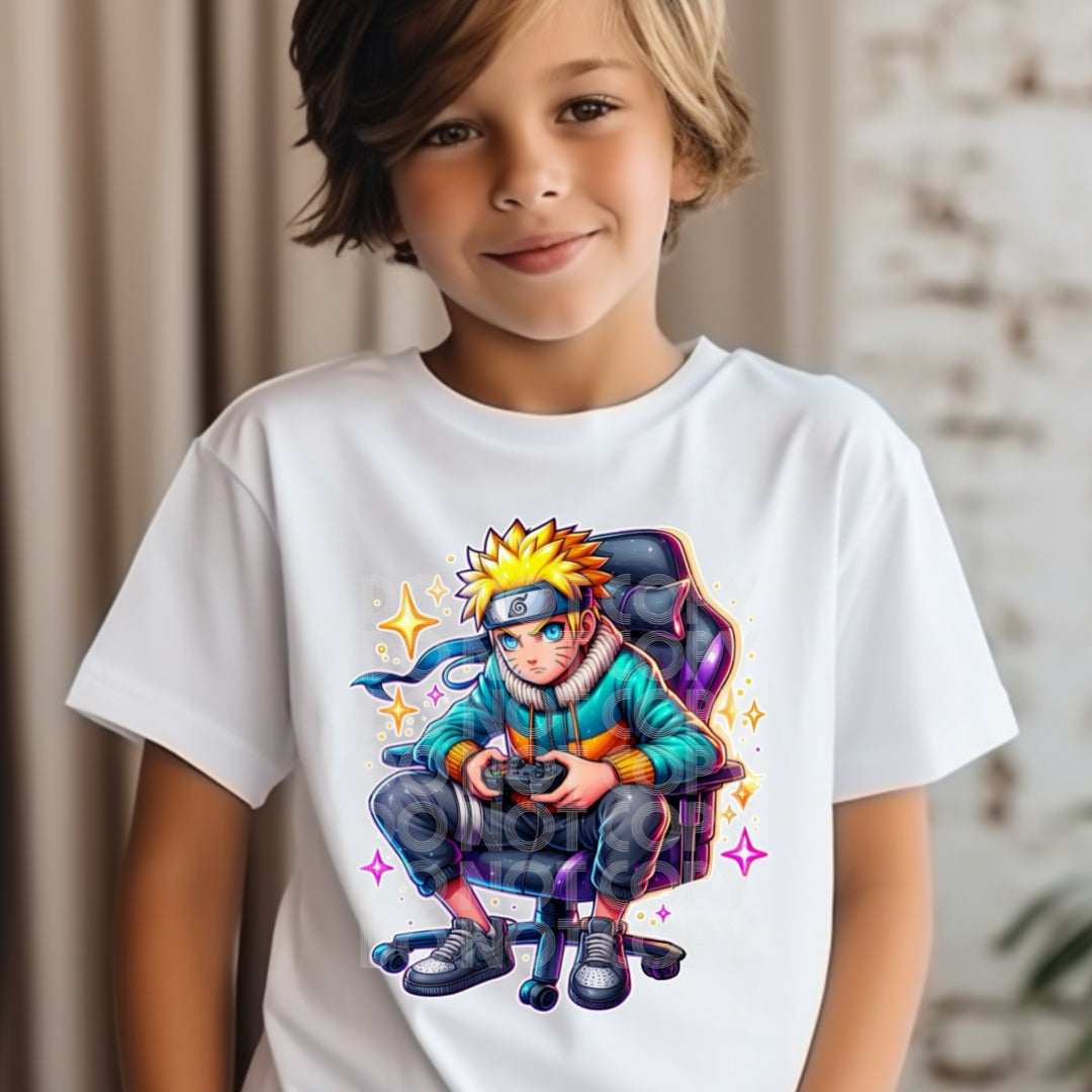 Naruto Gamer - DTF TRANSFER (SSDD)