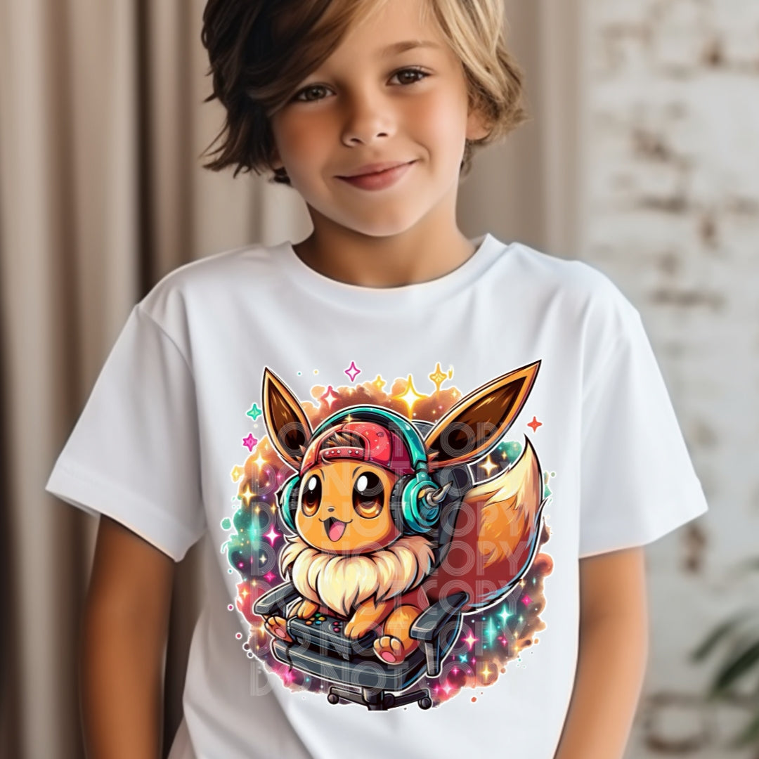Eevee Gamer - DTF TRANSFER (SSDD)