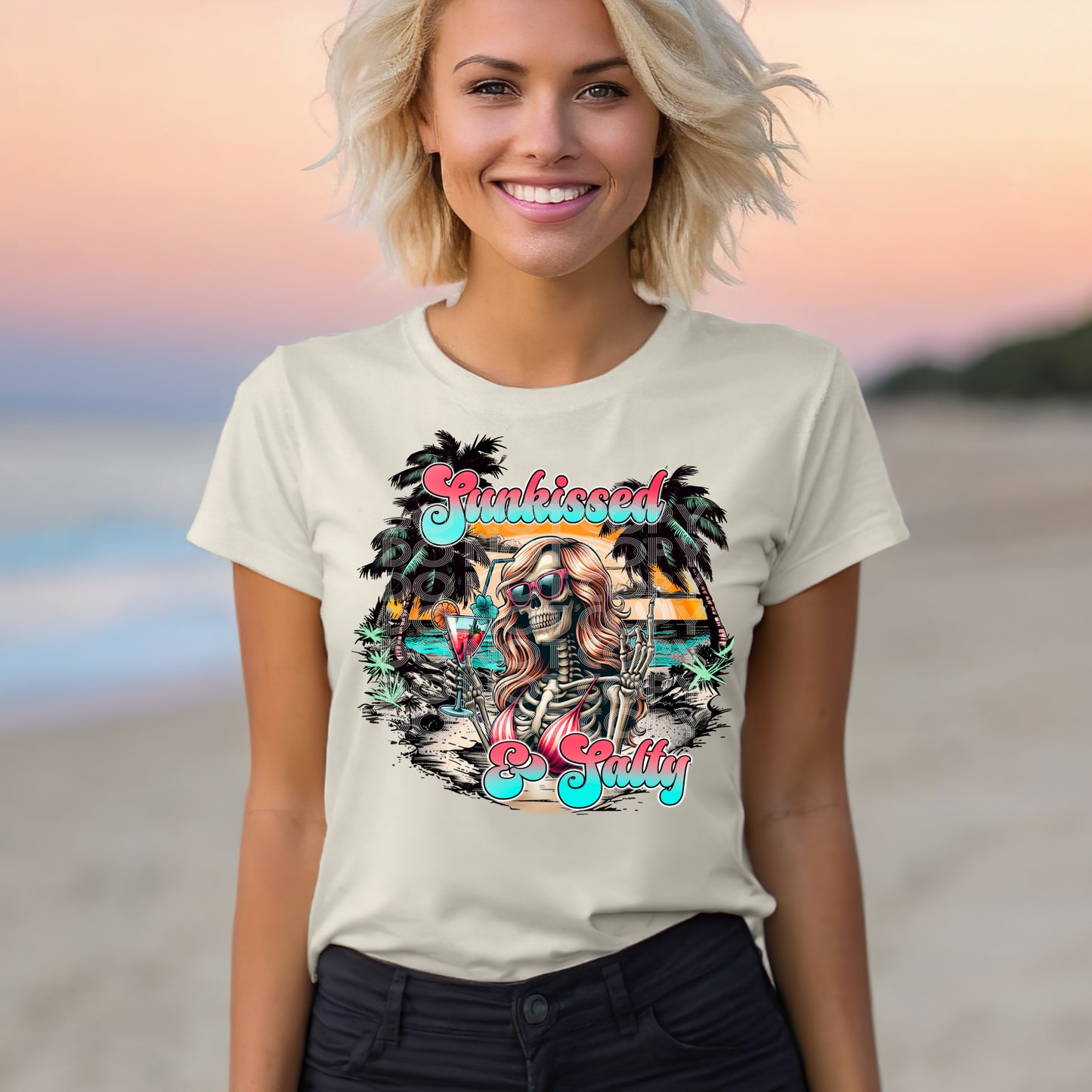 Sunkissed & Salty - DTF TRANSFER (DDV)