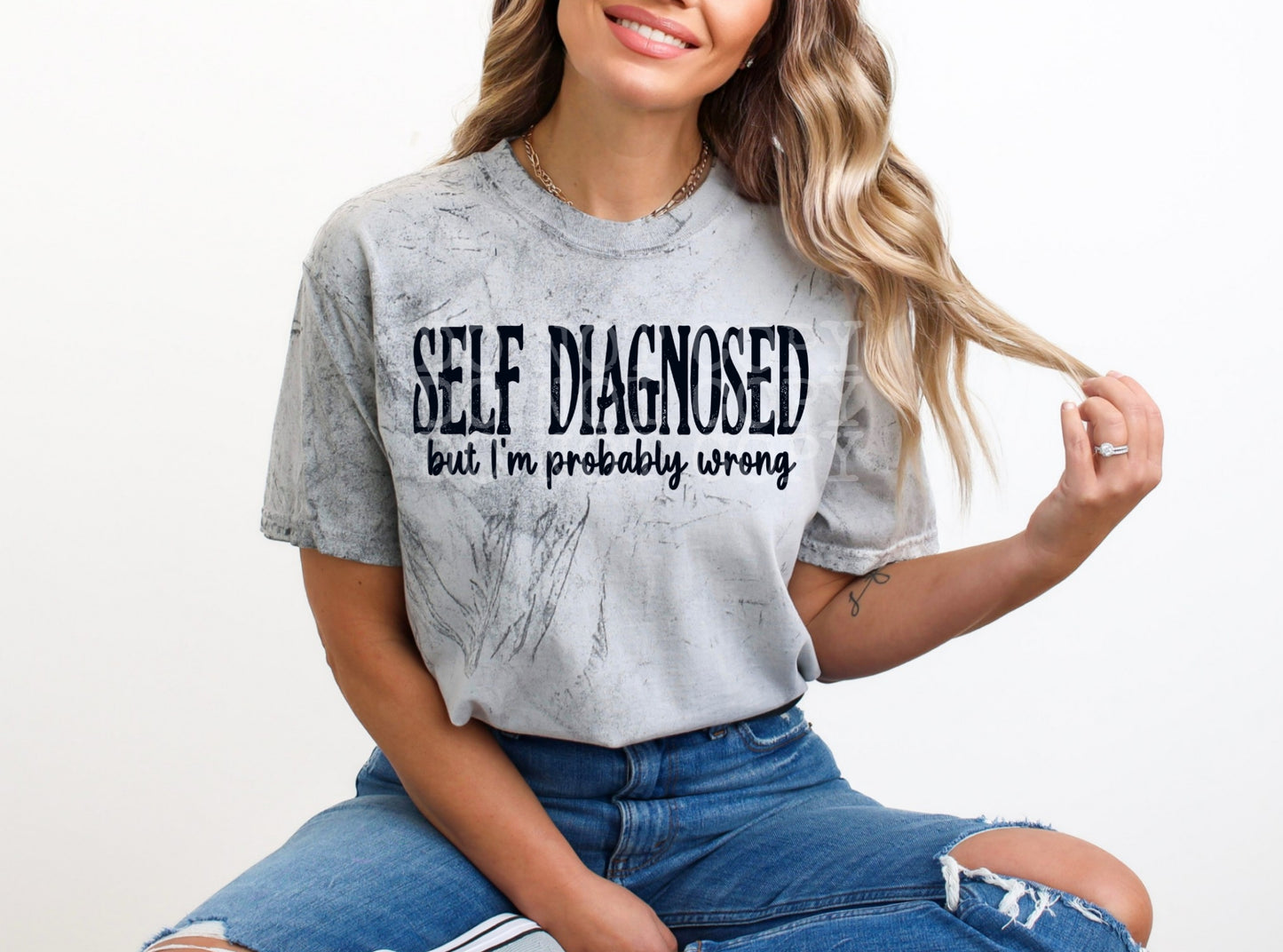 Self diagnosed - DTF TRANSFER (All the snarky Collab PHDCXDDV)