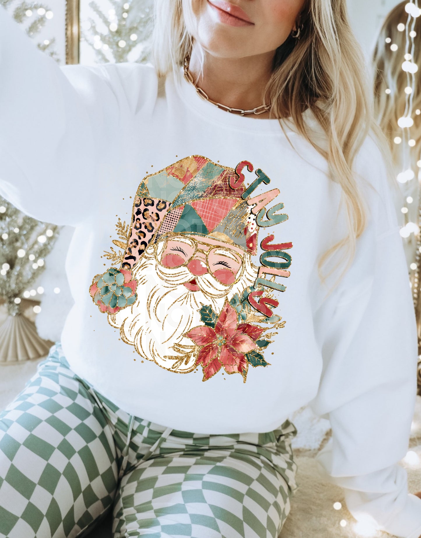 Stay Jolly Santa - (DTF TRANSFER) PHDC