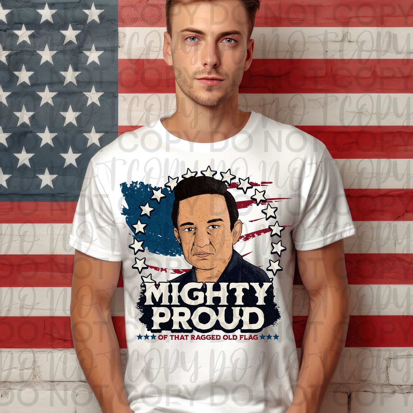 Mighty proud - DTF TRANSFER (Blast from the past Collab)