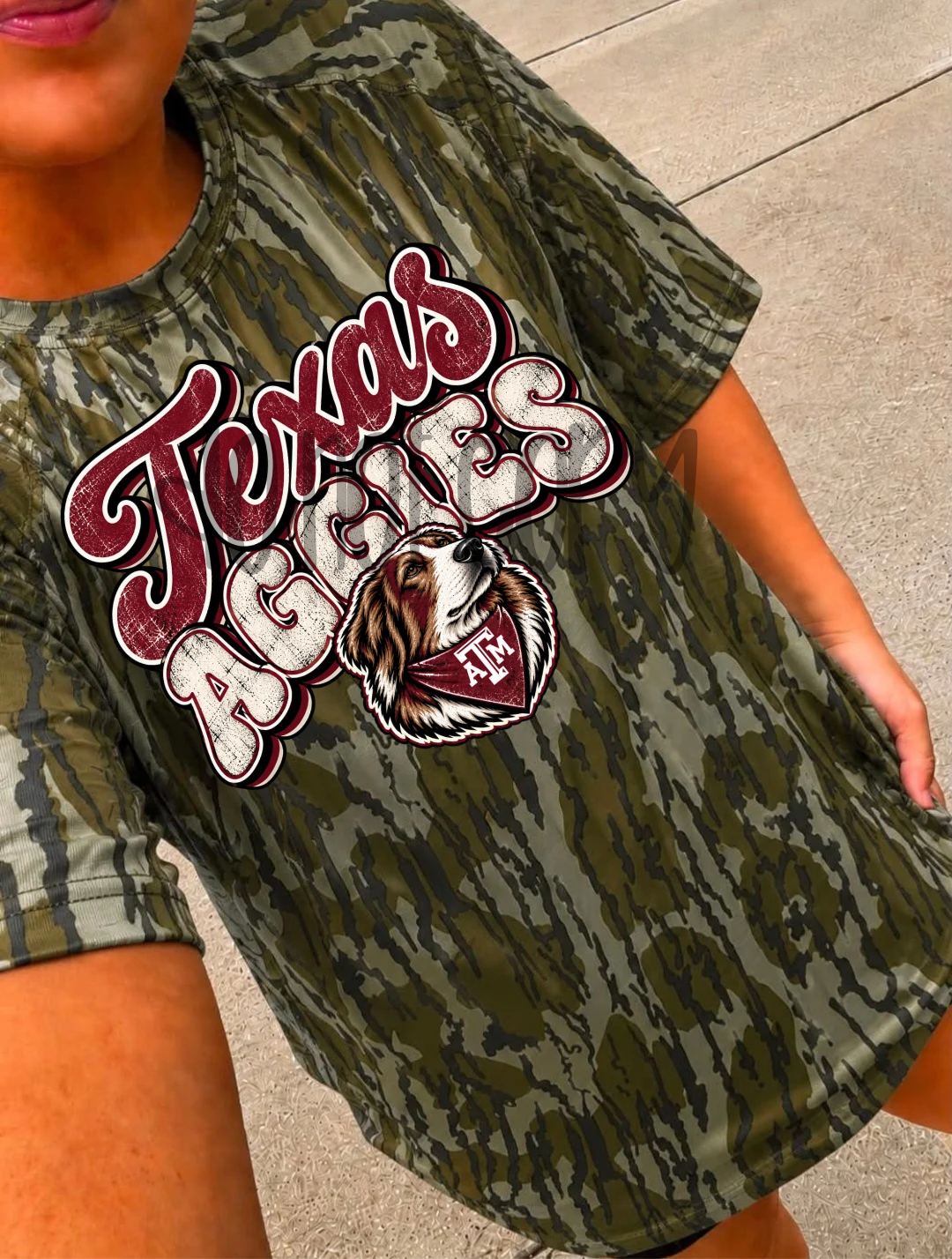 Aggies RETRO TAKEOVER - DTF TRANSFER (PVC)