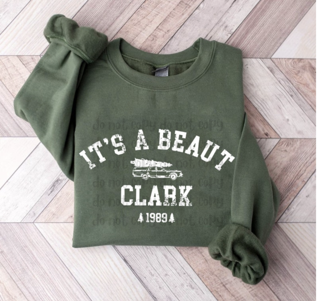 It's a beaut, Clark distressed - DTF TRANSFER ONLY