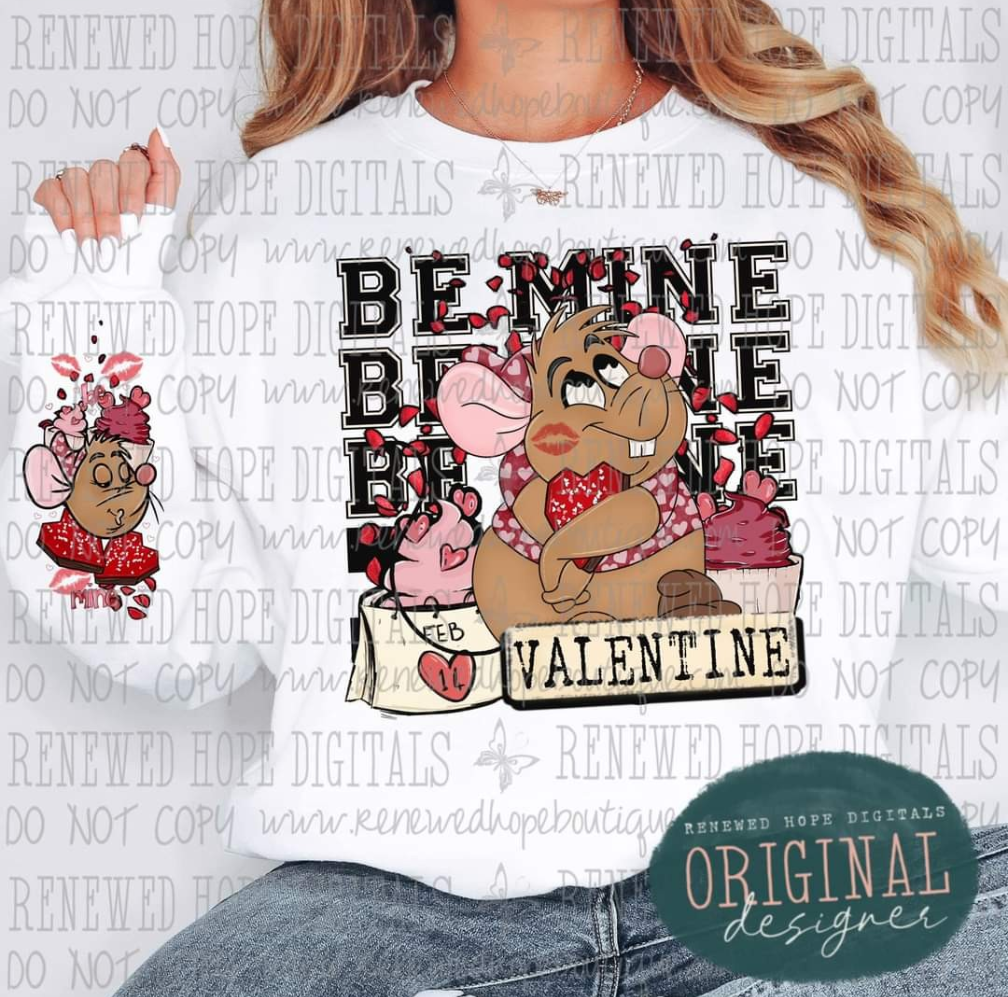 Be my Valentine Gusgus - DTF TRANSFER (PHDC 23)