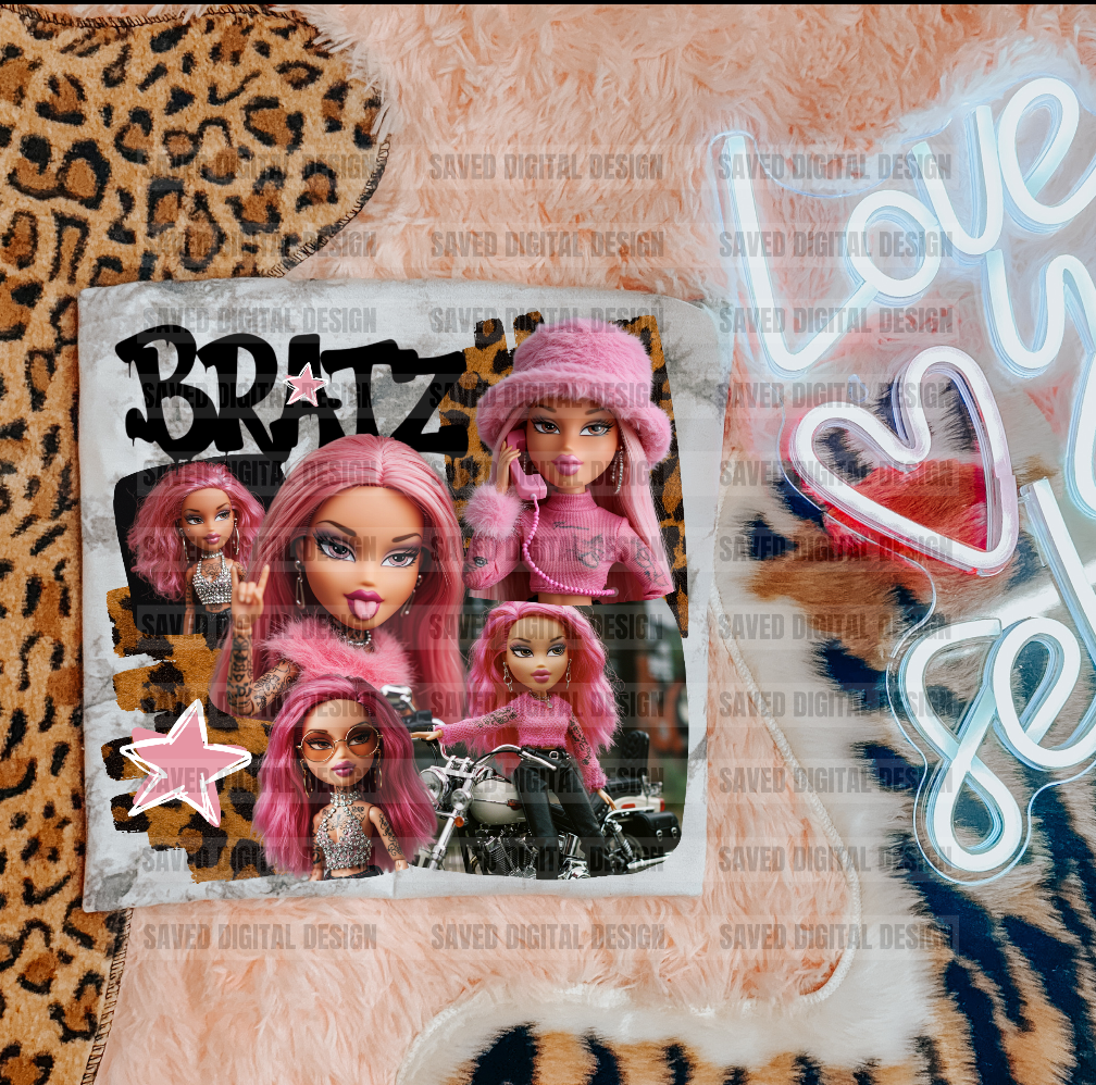Pink brat - DTF TRANSFER (BXB COLLAB SAVED/SSDD)