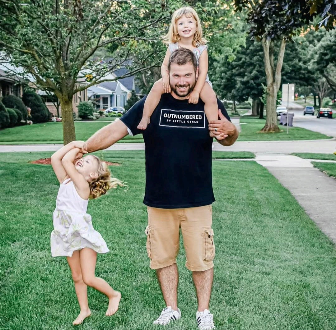 Outnumbered by little girls - DTF TRANSFER (WFD)